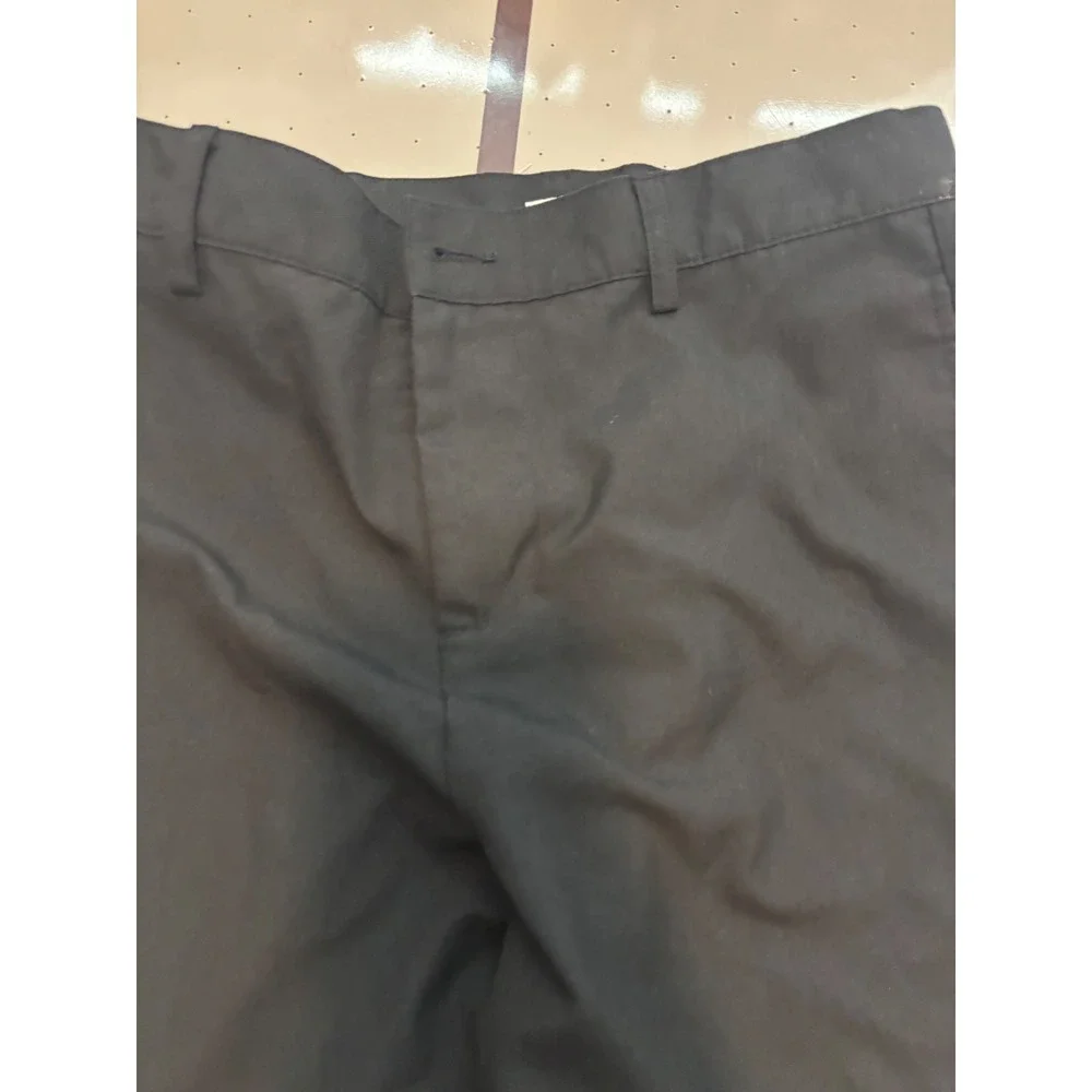 #023 Cat &Jack Girls Black Dress Pants Straight Leg School Uniform Pants Size 14